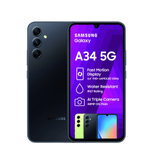 Samsung Galaxy A34 5G 128GB Dual Sim Graphite New